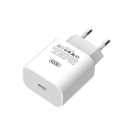 Зарядний пристрій XO L40 PD/3A/18W white + cable Lightning White (L40i-WH) Diawest