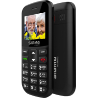 Мобільний телефон Sigma Comfort 50 EASY TYPE-C Black (4827798585214) Diawest