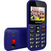 Мобільний телефон Sigma Comfort 50 EASY TYPE-C Blue (4827798585238) Diawest
