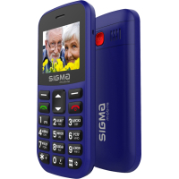 Мобільний телефон Sigma Comfort 50 EASY TYPE-C Blue (4827798585238) Diawest