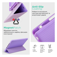 Чохол до планшета Armorstandart Smart Fold Pen iPad mini 2024 / mini 6 Light Purple (ARM82829) Diawest