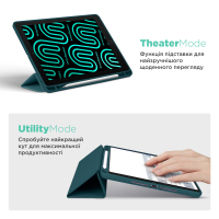 Чохол до планшета Armorstandart Smart Fold Pen iPad mini 2024 / mini 6 Pine Green (ARM82830) Diawest
