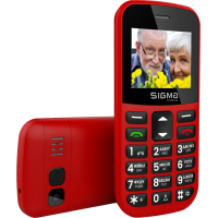 Мобільний телефон Sigma Comfort 50 EASY TYPE-C Red (4827798585221) Diawest