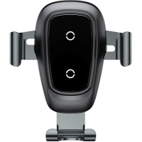 Універсальний автотримач Baseus Metal Gravity with technology Qi 10W (WXYL-B0A) Diawest