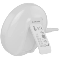 Зарядний пристрій Canyon wireless charger WS-105 15W Qi2 White (CNS-WCS105W) Diawest