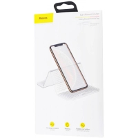 Універсальний автотримач Baseus Folding Bracket Antiskid Pad Transparent Gel Mat (SUWNT-02) Diawest