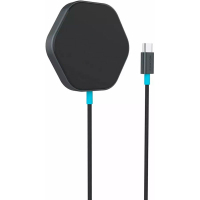 Зарядний пристрій Canyon wireless charger HEXAGON 110 Dark Grey Blue (CNS-WCS110) Diawest