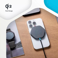 Зарядний пристрій Canyon wireless charger HEXAGON 110 Dark Grey Blue (CNS-WCS110) Diawest