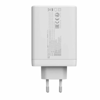 Зарядний пристрій Canyon CU140ACC GaN 150W 3xPD 1xQC EU White (CNS-CUW140ACC) Diawest