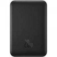 Батарея універсальна Baseus Magnetic Wireless Mini 10000mAh 20W, PD QC, black (PPCX070001) Diawest