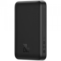 Батарея універсальна Baseus Magnetic Wireless Mini 10000mAh 20W, PD QC, black (PPCX070001) Diawest