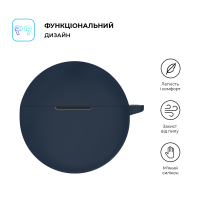 Чохол для навушників Armorstandart Hang Case для OPPO Enco Air2i/Air3i Dark Blue (ARM79944) Diawest