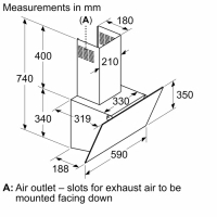 Витяжка кухонна Bosch DWK63PJ20T Diawest