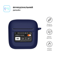 Чохол для навушників Armorstandart Hang Case для JBL Tour Pro 2 Dark Blue (ARM80445) Diawest
