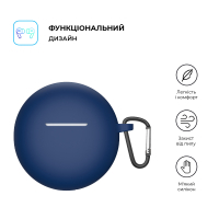 Чохол для навушників Armorstandart Hang Case для OPPO Enco Buds 2 Dark Blue (ARM71112) Diawest