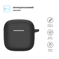 Чохол для навушників Armorstandart Hang Case для Huawei FreeBuds SE 2 Black (ARM79931) Diawest