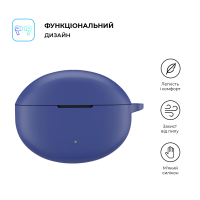 Чохол для навушників Armorstandart Hang Case для OPPO Enco Air4 Pro Dark Blue (ARM79947) Diawest