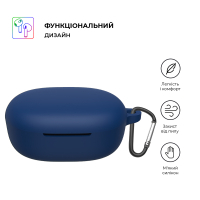 Чохол для навушників Armorstandart Hang Case для Xiaomi Redmi Buds 4 Lite Dark Blue (ARM73545) Diawest
