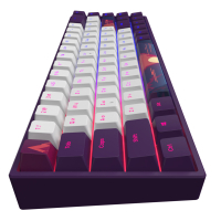 Клавіатура Dark Project Sunrise PBT RGB Mech G3MS Sapphire USB Violet/White (DPP68_GSH_SUNR_ANSI_UA) Diawest