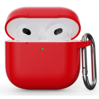 Чохол для навушників Armorstandart Hang Case для Apple AirPods 4 Red (ARM81293) Diawest