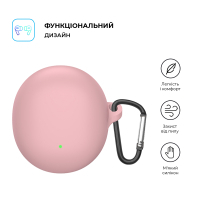 Чохол для навушників Armorstandart Hang Case для OPPO Enco Air3 Pink (ARM79942) Diawest