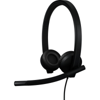 Навушники Logitech H570e Corded for Business Stereo Teams USB-C Black (981-001431) Diawest