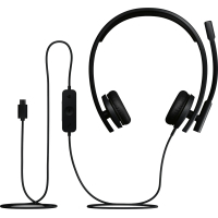 Навушники Logitech H570e Corded for Business Stereo Teams USB-C Black (981-001431) Diawest