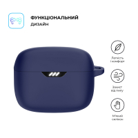 Чохол для навушників Armorstandart Hang Case для JBL Tune Buds Dark Blue (ARM80452) Diawest