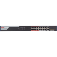 Комутатор мережевий Hikvision DS-3E1318P-EI(B) Diawest