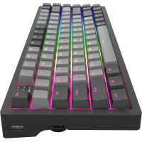 Клавіатура Dark Project KD83A PBT Mechanical Gateron Cap Teal USB Black/Gray (KB-GCT-871-100004) Diawest