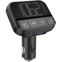 FM модулятор Promate ezfm-2 black AUX/SD/USB Black (ezfm-2.black) Diawest