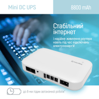 Пристрій безперебійного живлення ColorWay CW-PB088LI3WT 21W V2 (CW-PB088LI3WT) Diawest