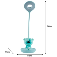 Настільна лампа Kite Bear LED з акумулятором, зелена (K24-492-2-4) Diawest