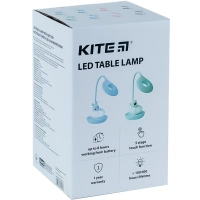 Настільна лампа Kite Cloudy Bear LED з акумулятором, блакитна (K24-493-2-3) Diawest