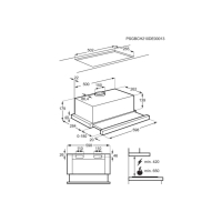 Витяжка кухонна Electrolux LFP326FB Diawest