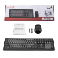 Комплект Genius KM-8200 Wireless UA Black (31340003428) Diawest