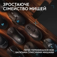 Килимок для мишки Logitech G PowerPlay 2 Charging System Mouse Pad (947-000003) Diawest
