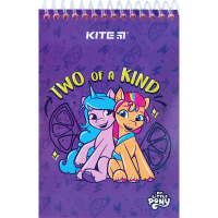 Блокнот Kite на спіралі My Little Pony А6, 48 аркушів, нелінований (LP24-196) Diawest