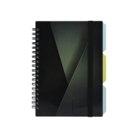 Блокнот Optima Desing 33, B6 з розділювачами 100 аркушів, клітинка (O20358-33) Diawest