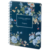 Блокнот Axent на спіралі Laura Ashley, Gorgeous А5 80 аркушів, клітинка, тверда обкладинка (8470-5-A-LA) Diawest