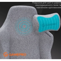 Крісло ігрове GamePro FGC750DG Size L Fabric Dark Gray (FGC750DG) Diawest