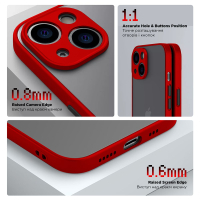 Чохол до мобільного телефона Armorstandart Frosted Matte Xiaomi Redmi Note 14S 4G Red (ARM85111) Diawest