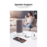 FM модулятор Ugreen Bluetooth 5.0 Aux with mic CM309 UGREEN Black (70601) Diawest