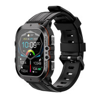 Смарт-годинник OUKITEL BT20 Black-orange (6931940742177) Diawest