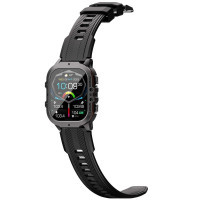 Смарт-годинник OUKITEL BT20 Black-orange (6931940742177) Diawest