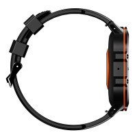 Смарт-годинник OUKITEL BT20 Black-orange (6931940742177) Diawest