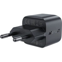 Зарядний пристрій Acefast USB-C 30W Gan A77 mini Fast Charger Black (6974316282662) Diawest