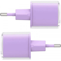 Зарядний пристрій Acefast 1xUSB-C 30W Gan A53 Fast Charger alfalfa purple (6974316282365) Diawest