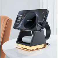 Зарядний пристрій Acefast Wireless QI 3in1 15W E17 (6974316282815) Diawest