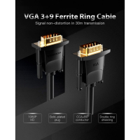 Кабель мультимедійний VGA 8.0m ferrite Vention (DADBK) Diawest